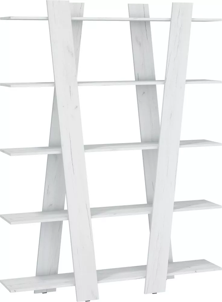 Plaukts Via 07 · Balts ozols · 150 × 194 × 30 cm