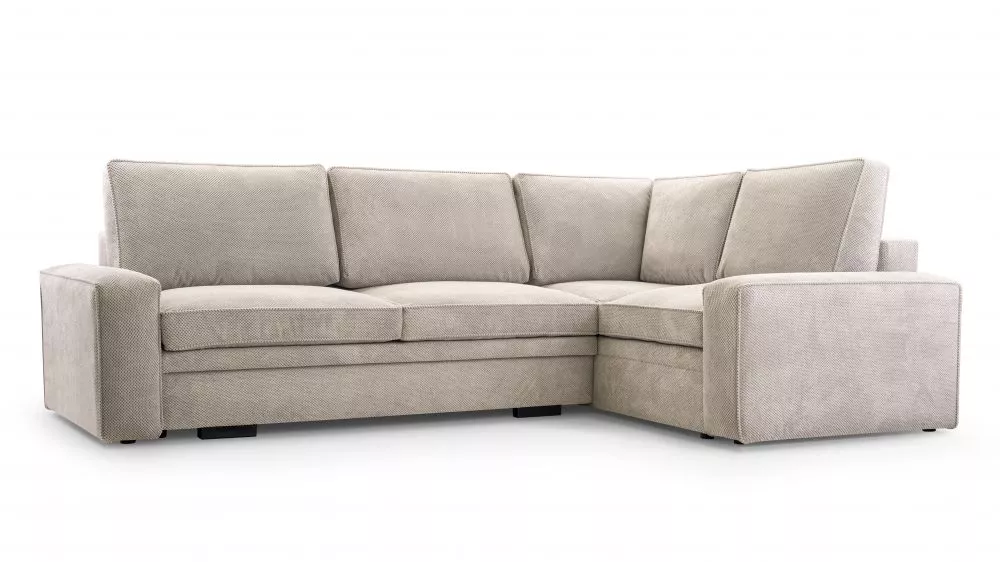 Dīvāns Toledo Onega Standard · Gaiši bēšs · 196 × 296 × 94 cm