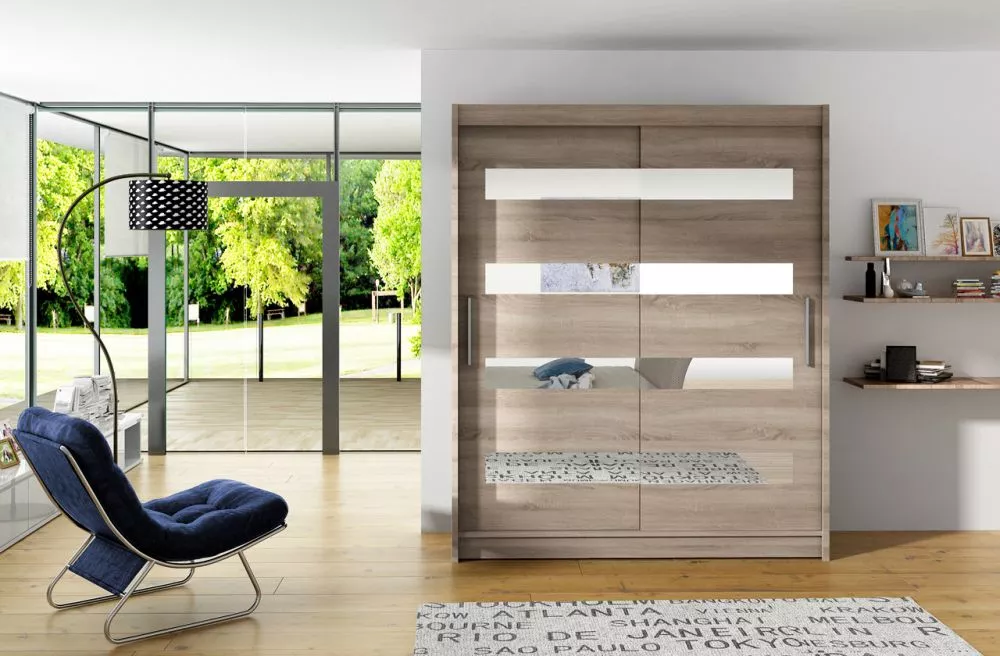 Skapis Baltic · Trifele · 150 × 58 × 200 cm