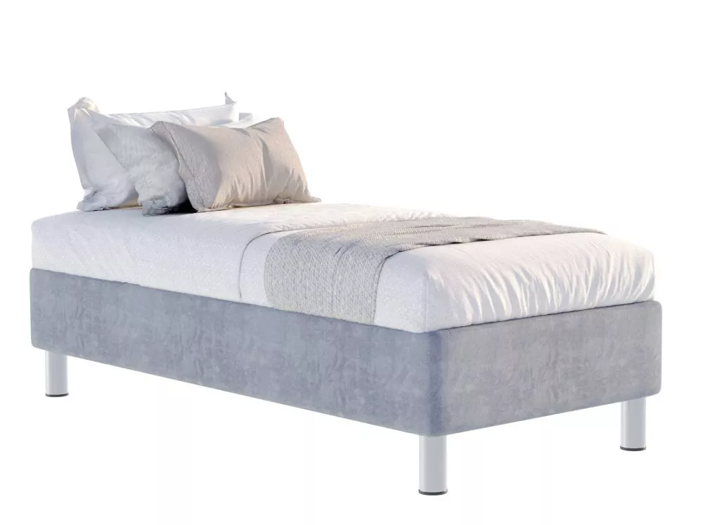 Gulta Harmony Boxspring Standard Guļamvietas platums: 80 cm, Guļamvietas garums: 200 cm, · Pelēks · 80 × 200 × 45 cm