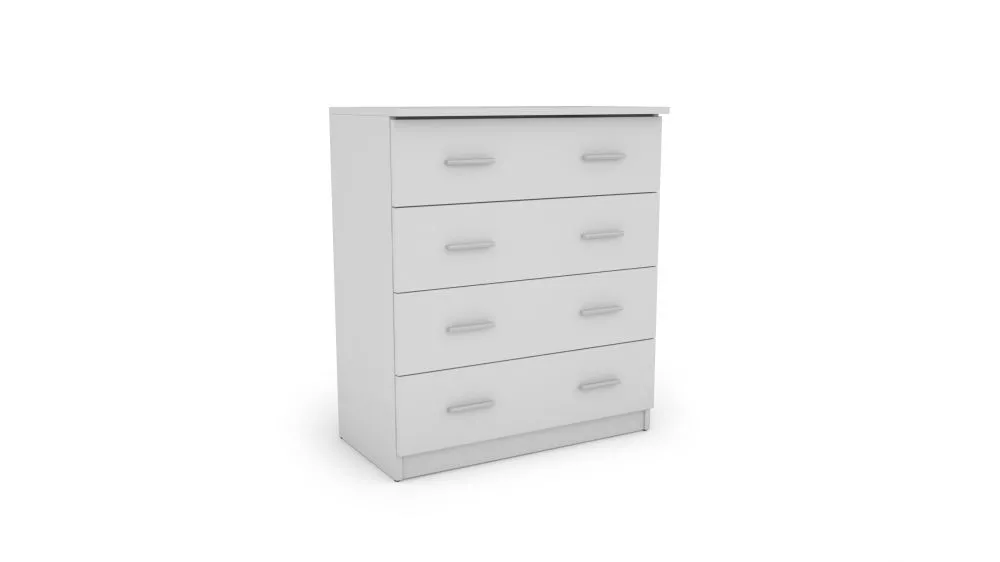 Kumode K 80 · Balts · 80 × 45 × 92 cm
