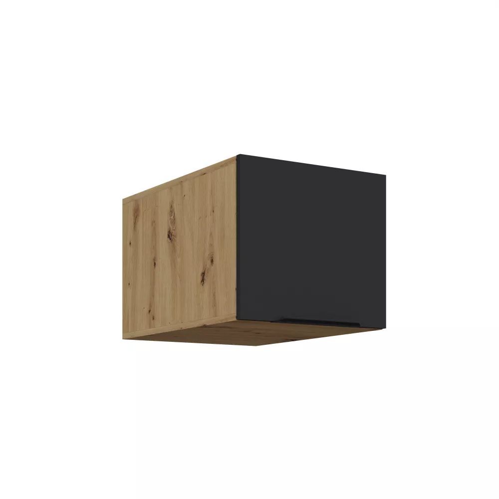 Virtuves skapis Aria Black 40 NAGU-36 1F
