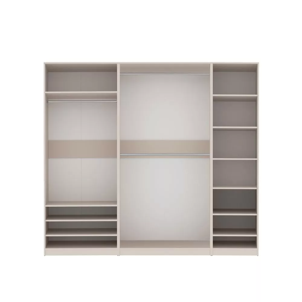 Skapis Tres Set 10 · Kašmira · 230 × 51 × 206 cm