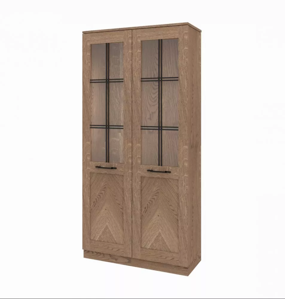 Sekcija Cozy 12 ar LED · Ozols · 95 × 42 × 200 cm