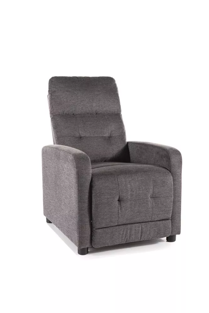 Mīksts krēsls Otus Brego Sēdvietas dziļums: 53 cm, Maksimālais dziļums: 144 cm, · Tumši pelēks · 66 × 92 × 100 cm