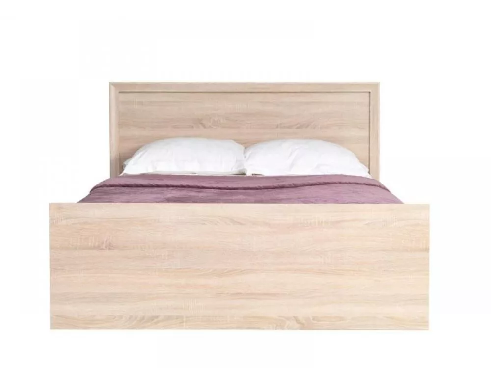 Gulta Finezja F10 140x200 ar stelāžu Guļamvietas platums: 140 cm, Guļamvietas garums: 200 cm, · Ozols sonoma · 160 × 204