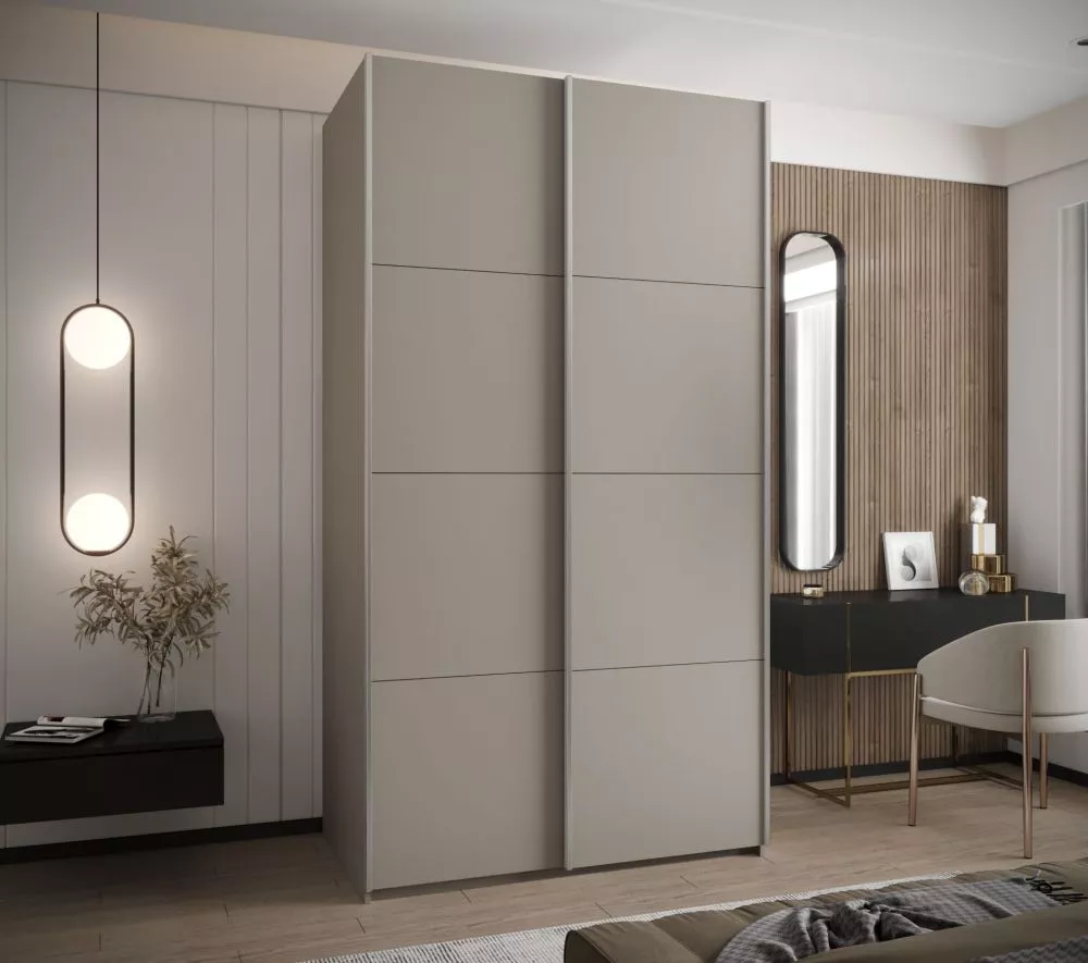 Skapis Lux 1 · Kašmira · 140 × 61 × 245.5 cm