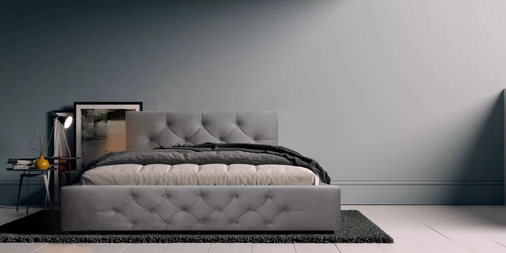 Gulta Havana Standard ar stelāžu Guļamvietas platums: 140 cm, Guļamvietas garums: 200 cm, stelāžas tips: koka, · Pelēks 