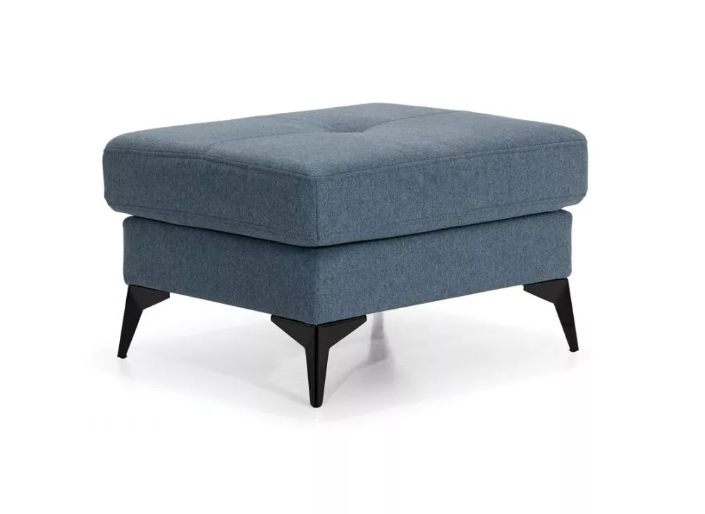 Pufs Pescara P standard Auduma numurs: Soro 76, · Zils · 76 × 45 × 64 cm