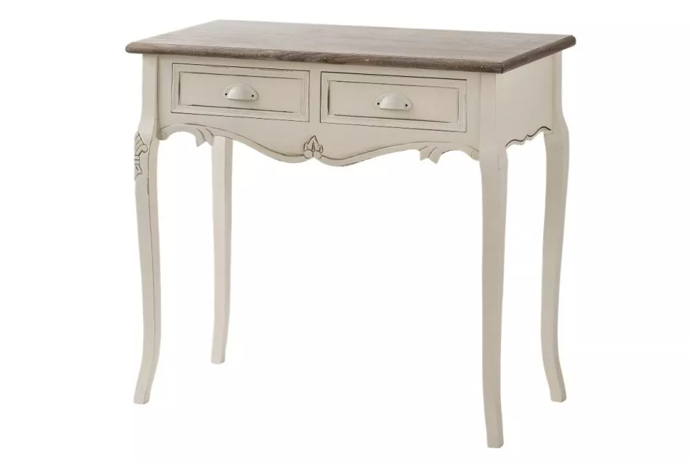 Kosmētikas galds Rimini RI016 · Krēma · 90 × 78 × 40 cm