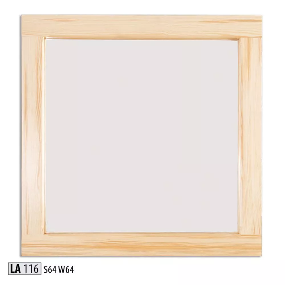Spogulis LA 116 · Priede · 64 × 64 cm