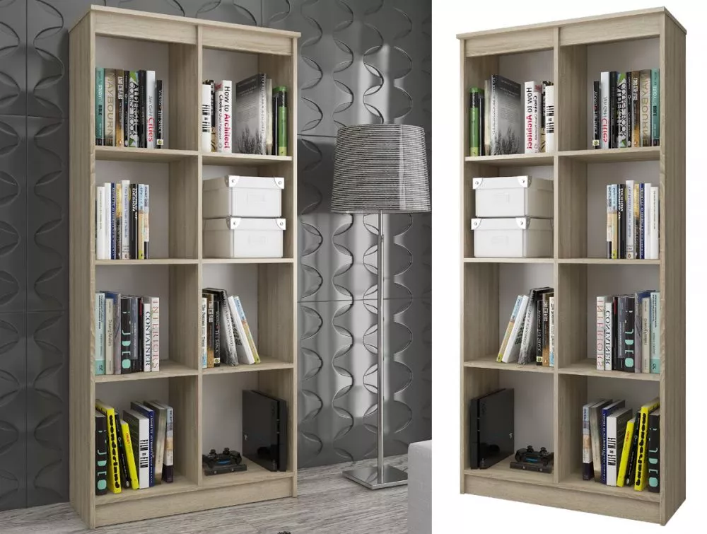 Plaukts R80 8P · Sonoma · 60 × 180 × 35 cm