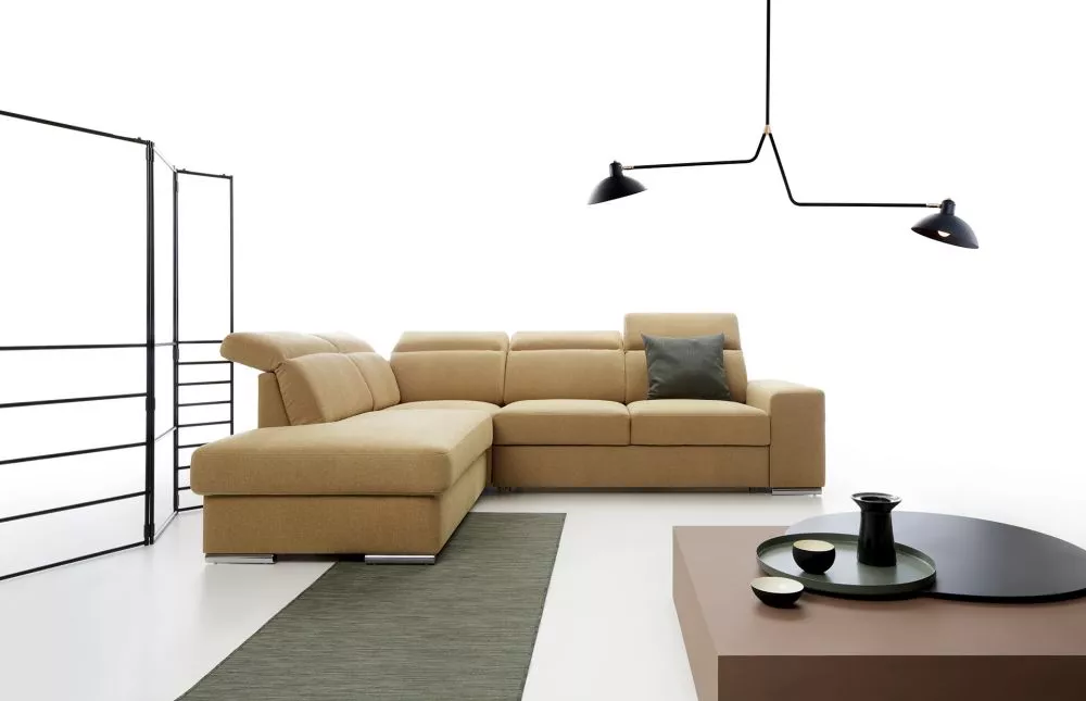 Dīvāns Avant standard · Dzeltens · 230 × 278 × 79 cm