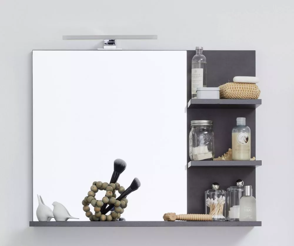 Spogulis Indy 17 · Betons · 72 × 20 × 57 cm