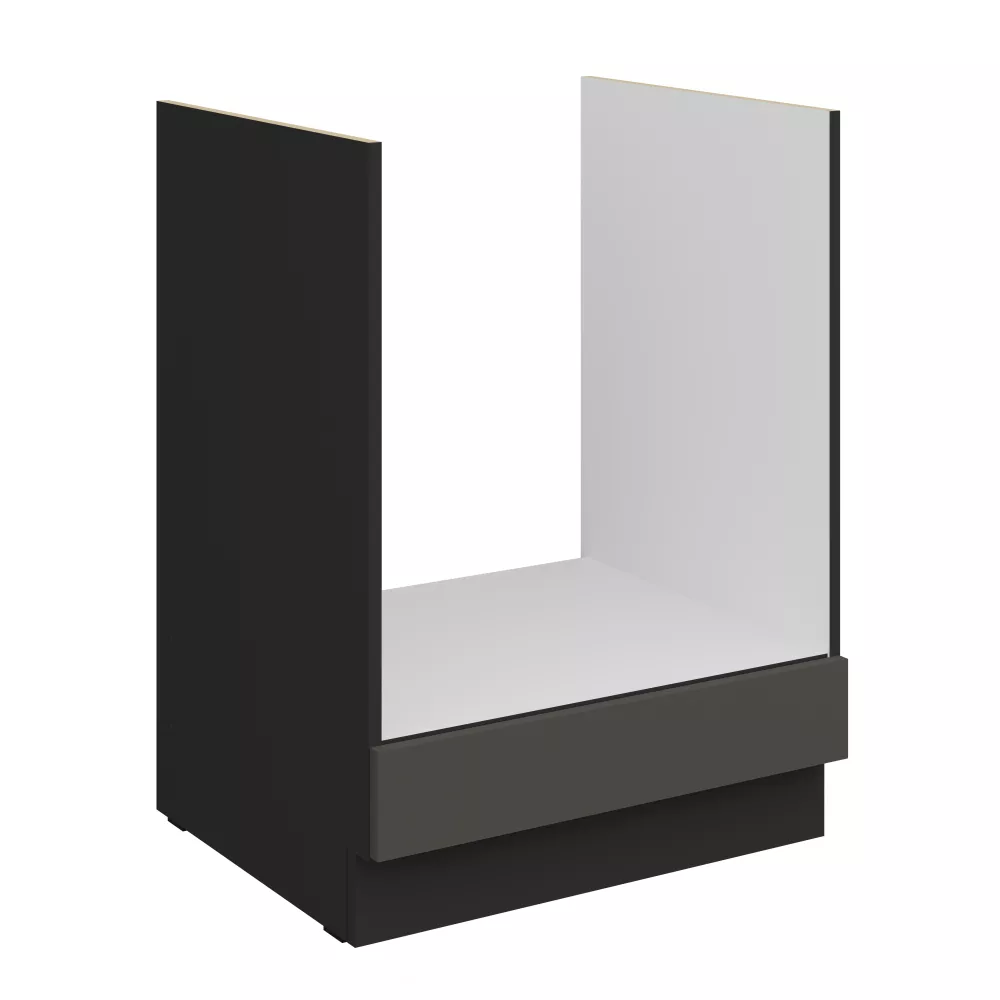 Virtuves skapis Aria Graphite 60 D GAZ BB