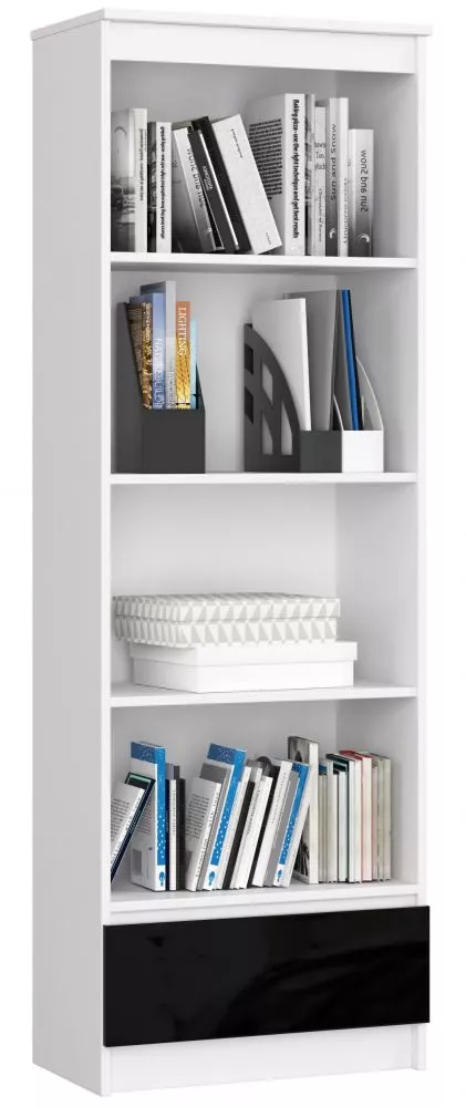 Plaukts R60 1S4P Gloss · 60 × 180 × 36 cm