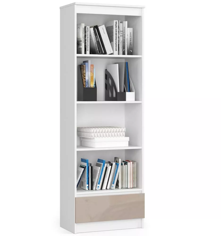 Plaukts R60 1S4P Gloss · 60 × 180 × 36 cm