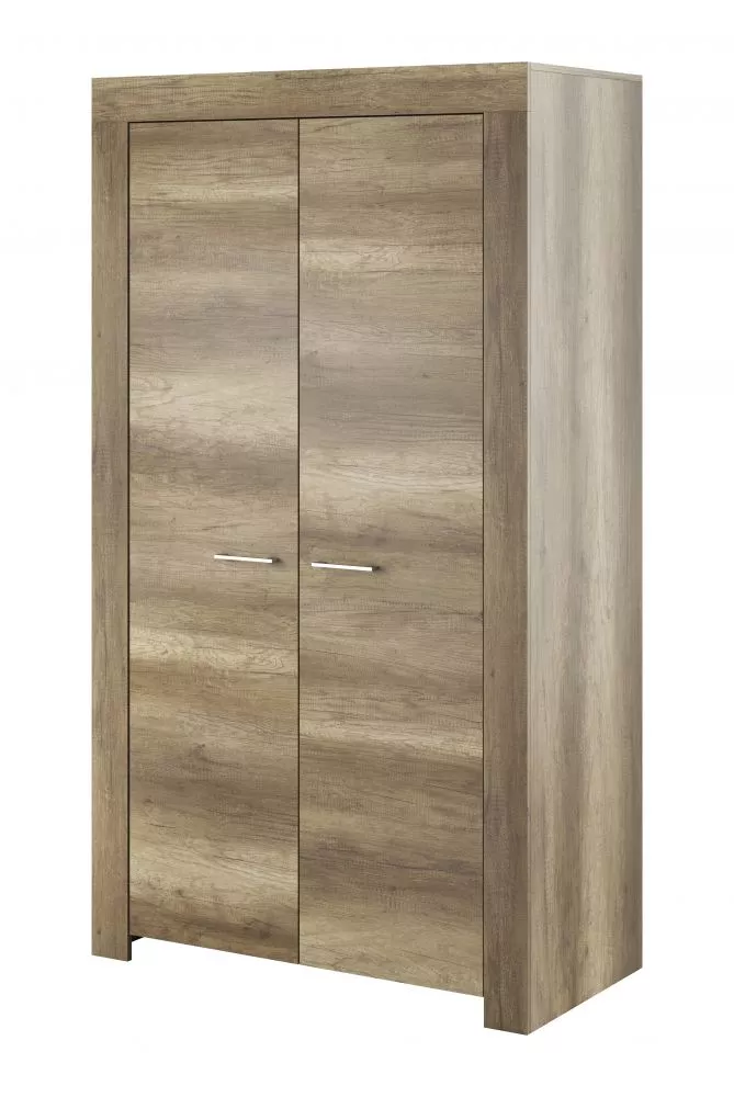 Skapis Sky SSZ110 · Ozols pelēks · 110 × 54 × 197 cm