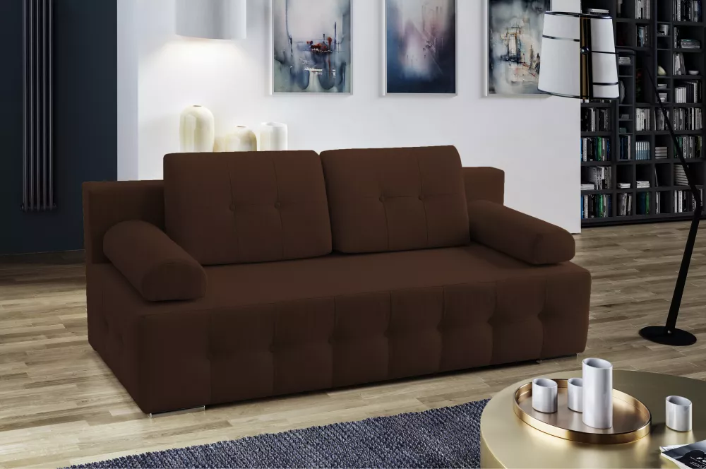 Dīvāns Sofa Bed 122 standard · Tumši brūns · 95 × 197 × 85 cm