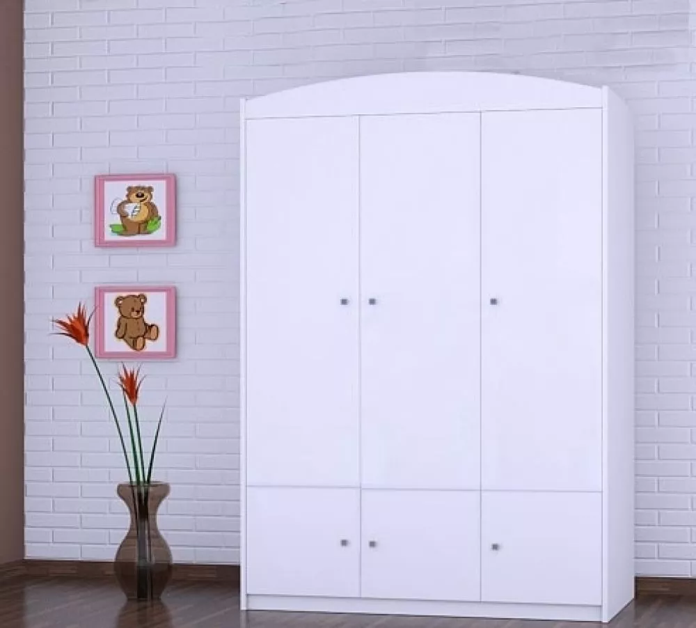 Bērnu skapis Happy SZ10-A · 132 × 54 × 187 cm