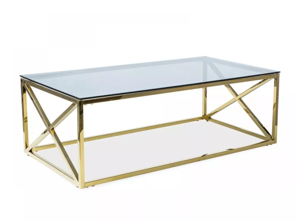 Žurnālgalds Elise A · Caurspīdīgs · 120 × 60 × 40 cm