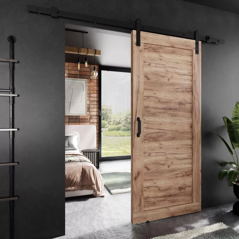 Bīdāmās durvis Adio Loft-1 · Ozols craft zelts · 96 × 205 cm