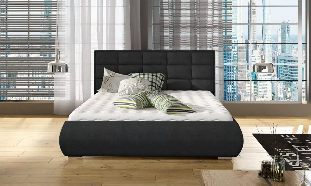 Gulta Boston Premium Standard ar stelāžu Guļamvietas platums: 90 cm, Guļamvietas garums: 200 cm, stelāžas tips: metāla, 