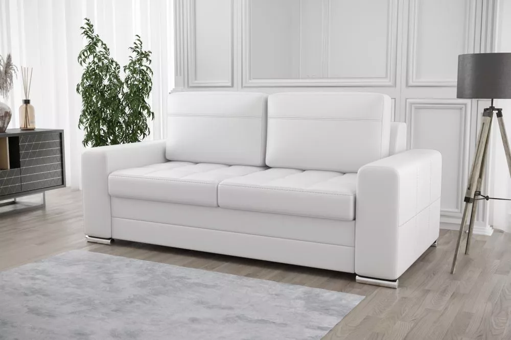 Dīvāns Verona 2 Sofa Standard · Balts · 100 × 167 × 82 cm