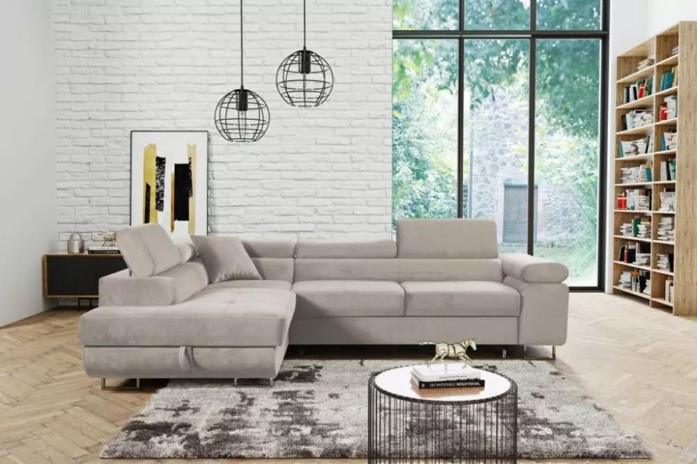 Dīvāns Antos Premium standard · Kapučino · 202 × 273 × 90 cm