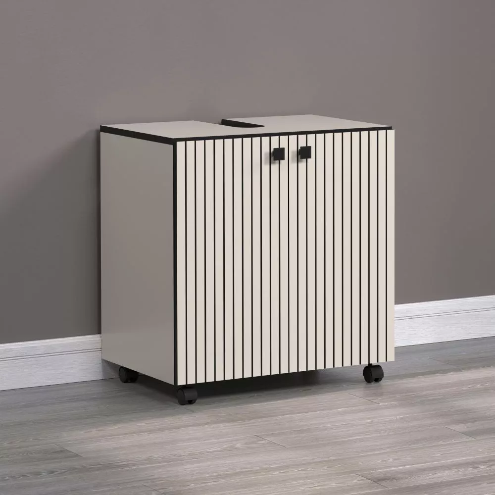 Vannas istabas skapītis Pure Cashmere 303 · Kašmira · 60 × 64 × 42 cm