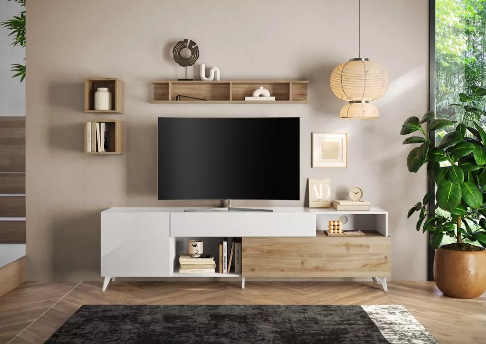 TV tumba Monaco 02 · 241 × 42 × 67 cm