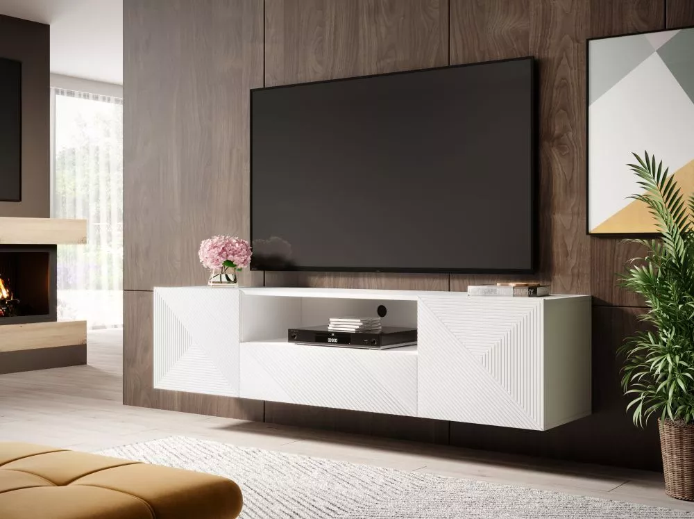 TV tumba Asha RTV 167 2D1SZ W · 167 × 40 × 44 cm