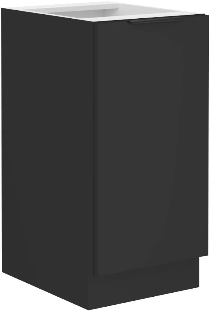 Virtuves skapis Siena D 1F BB · Melna