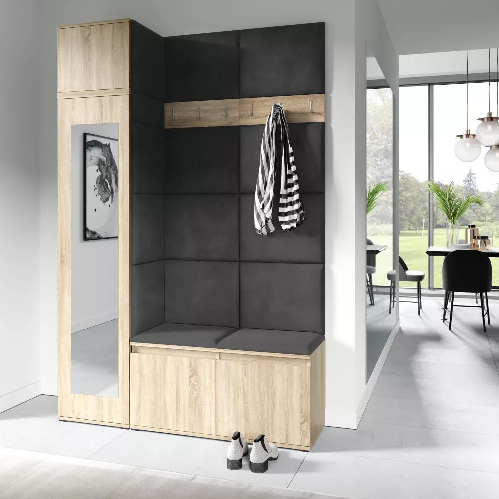 Apavu plaukts Emi 22 Trinity Korpusa krāsa: sonoma, · 145 × 225 × 40 cm