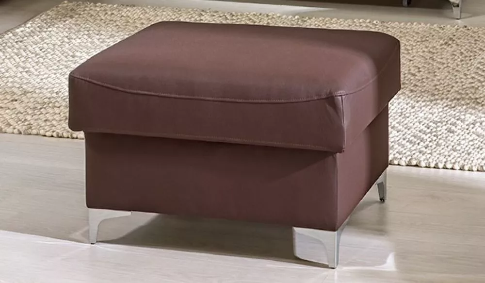 Pufs Garry Pouf standard Auduma numurs: Cayenne 30, · Brūns · 81 × 50 × 61 cm