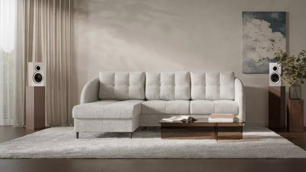 Dīvāns Nubo elegant standard · Krēma · 162 × 238 × 94 cm