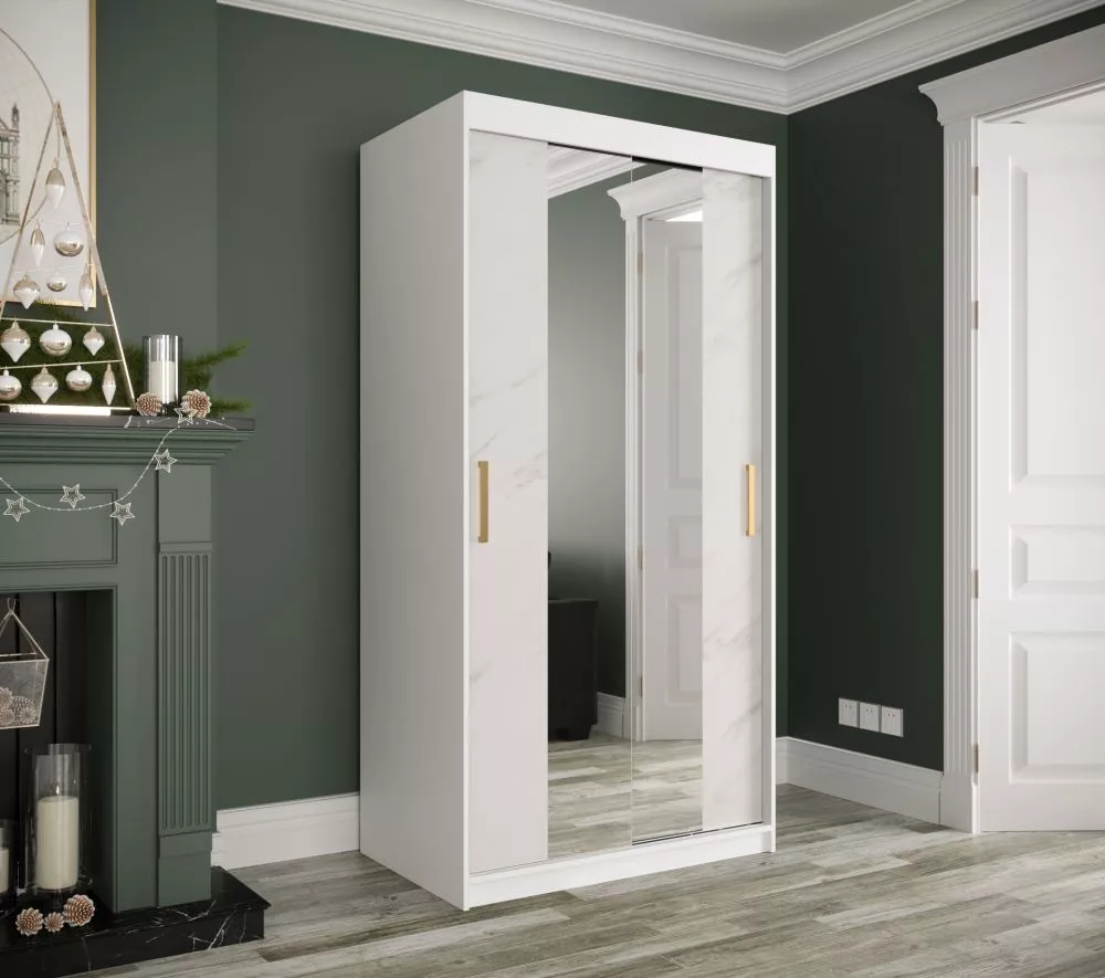 Skapis Marmur T1 · 100 × 62 × 200 cm