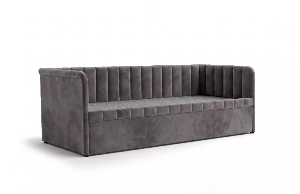 Gulta Nube 90x200 Standard Guļamvietas platums: 90 cm, Guļamvietas garums: 200 cm, · Pelēks · 103 × 212 × 77 cm