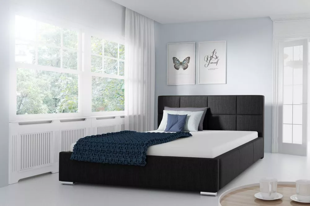 Gulta Marina Premium standard ar stelāžu Guļamvietas platums: 200 cm, Guļamvietas garums: 200 cm, stelāžas tips: metāla,