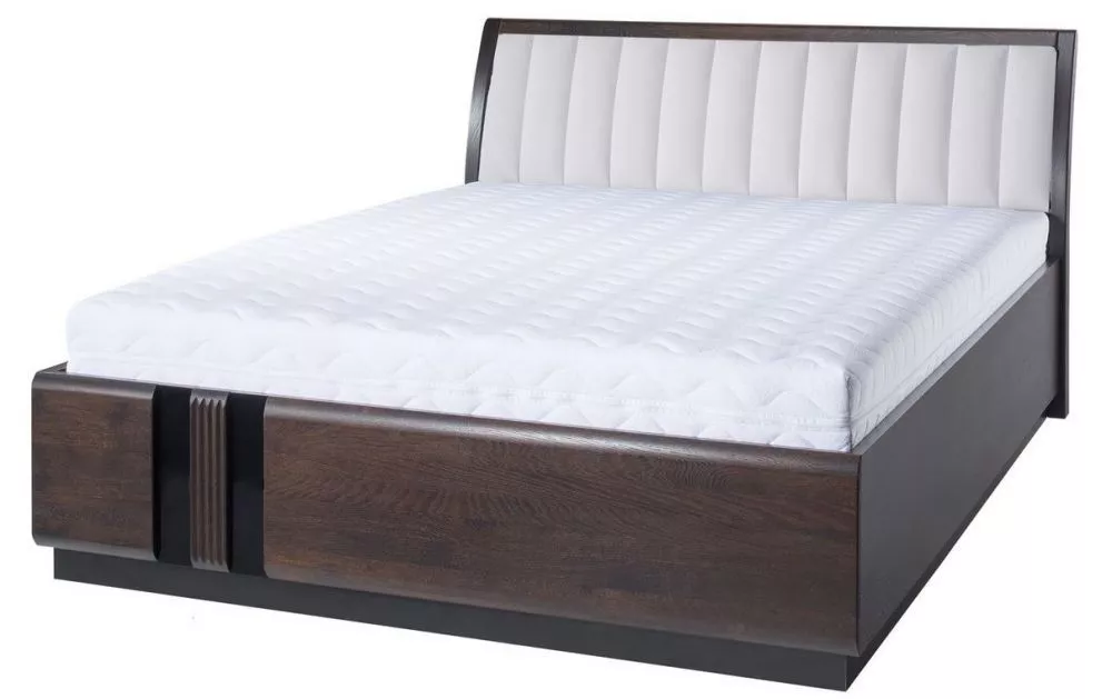 Gulta Porti ar stelāžu Guļamvietas garums: 200 cm, · Ozols šokolādes · 169 × 224 × 99 cm