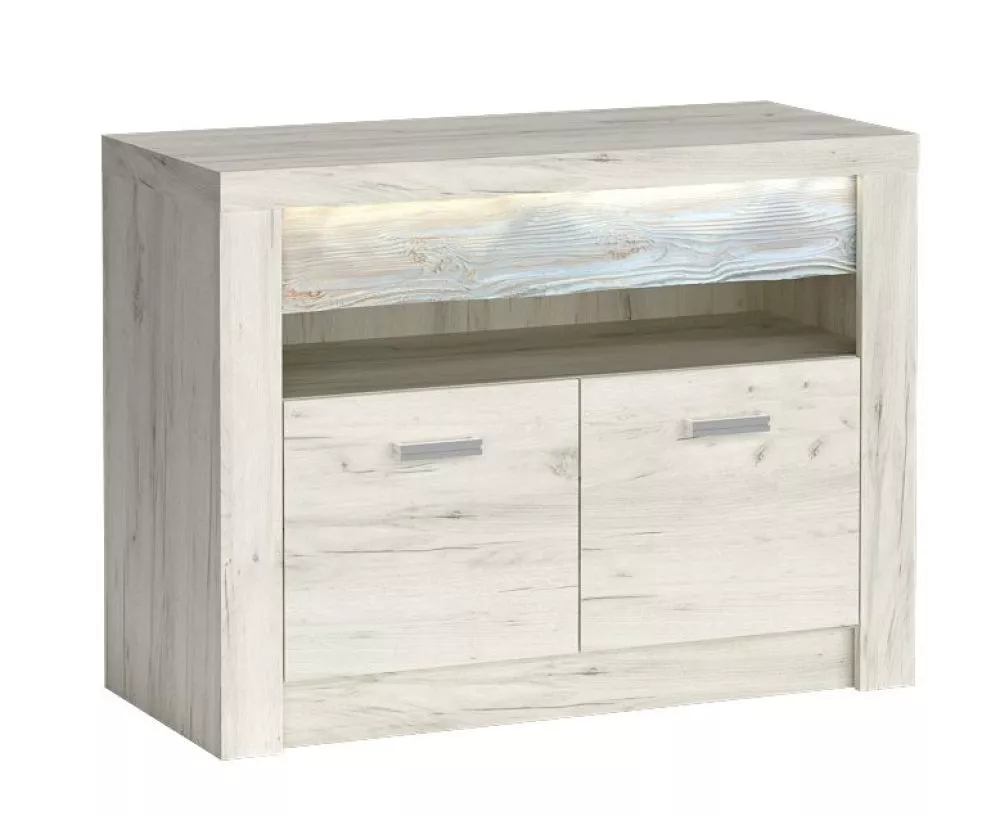 TV tumba Indianapolis I10 · Ozols craft balts · 96 × 42 × 72.5 cm