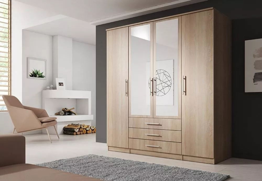 Skapis Szantal 20 · Ozols sonoma · 200 × 64 × 210 cm