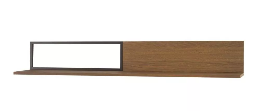 Plaukts Pratto 35 · Ozols rustikal · 180 × 25 × 26 cm