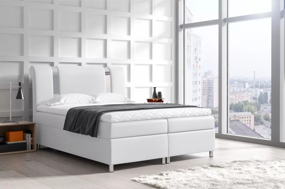 Gulta Mars Premium Standard Guļamvietas platums: 120 cm, Korpusa krāsa: balts, Guļamvietas garums: 200 cm, · 120 × 229 ×