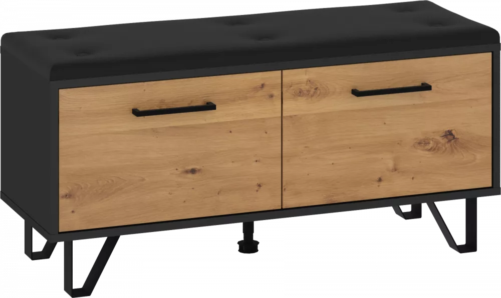 Apavu plaukts Boss BOS-15 Korpusa krāsa: melns, · 100 × 48 × 39 cm