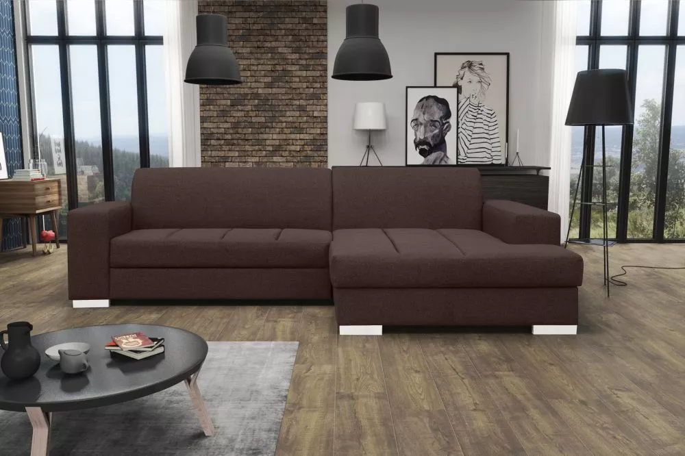 Dīvāns Mistral Comfort Standard · Brūns · 177 × 260 × 75 cm