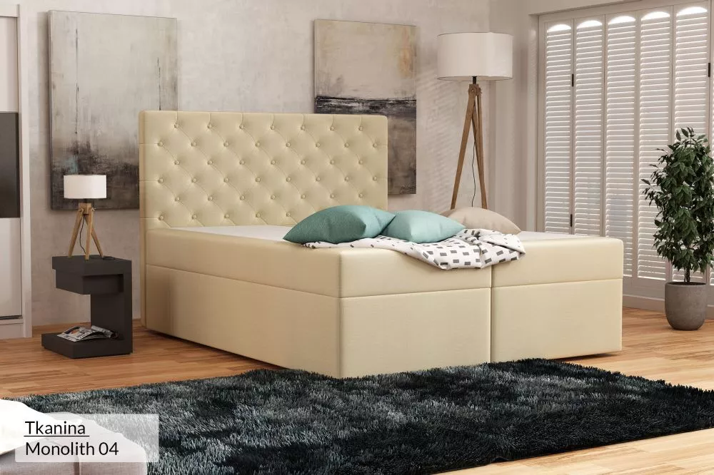 Gulta Alle Standard Guļamvietas platums: 90 cm, Guļamvietas garums: 200 cm, · Gaiši bēšs · 92 × 210 × 120 cm