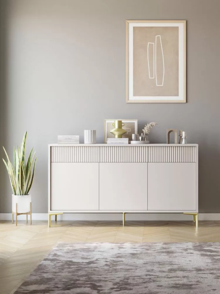 Kumode Uni K3D3S · Bēšs · 152 × 38 × 84 cm