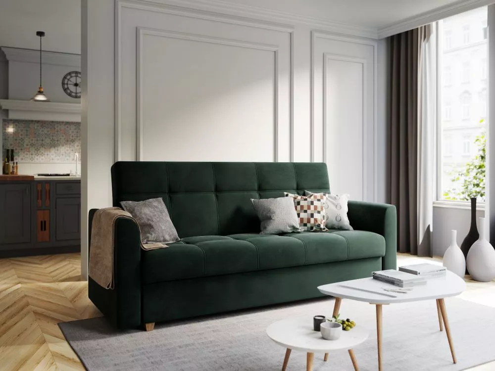 Dīvāns Lento Sofa Standard · Grafīts · 85 × 215 × 88 cm