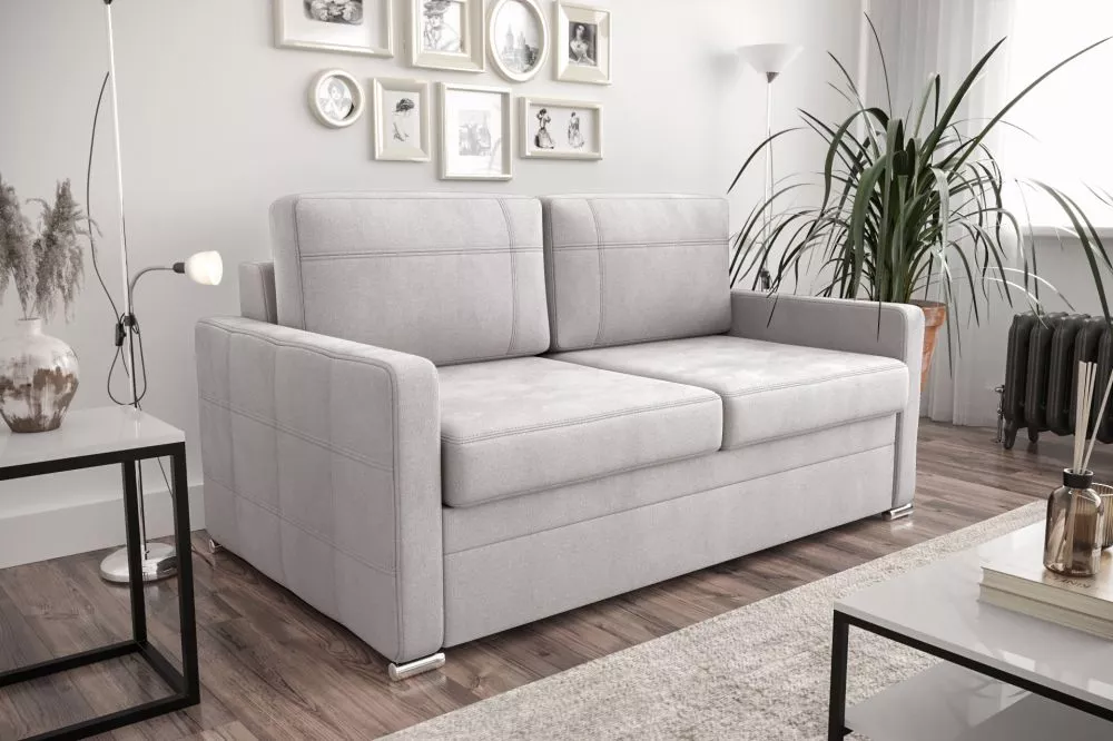 Dīvāns Sofa Avanti 3 standard · Gaiši pelēks · 99 × 167 × 82 cm